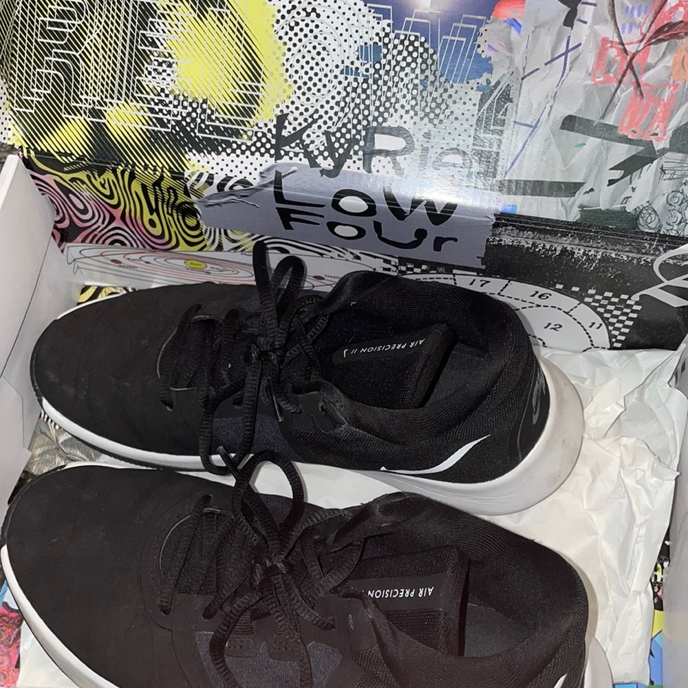 gently used womens nike air precision basketball shoes